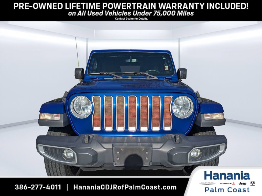 Used 2018 Jeep Wrangler Unlimited Sahara w/ Uconnect 4C Nav & Sound Group AWD/4WD image 8