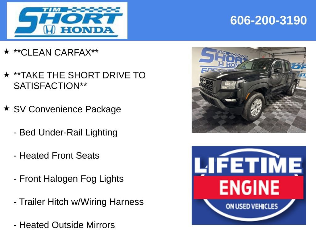 Used 2024 Nissan Frontier SV w/ SV Convenience Package AWD/4WD image 5