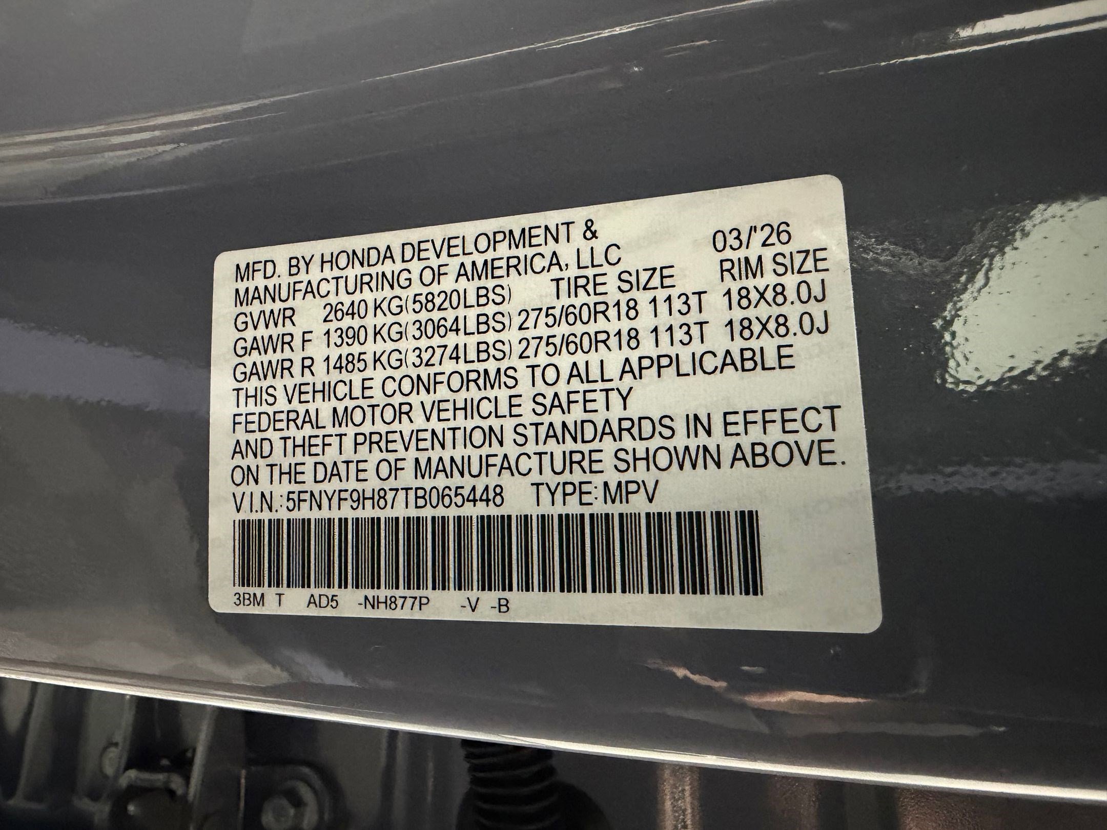 New 2026 Honda Passport TrailSport Elite image 18