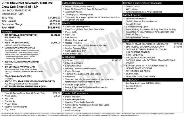 Used 2020 Chevrolet Silverado 1500 RST AWD/4WD image 5