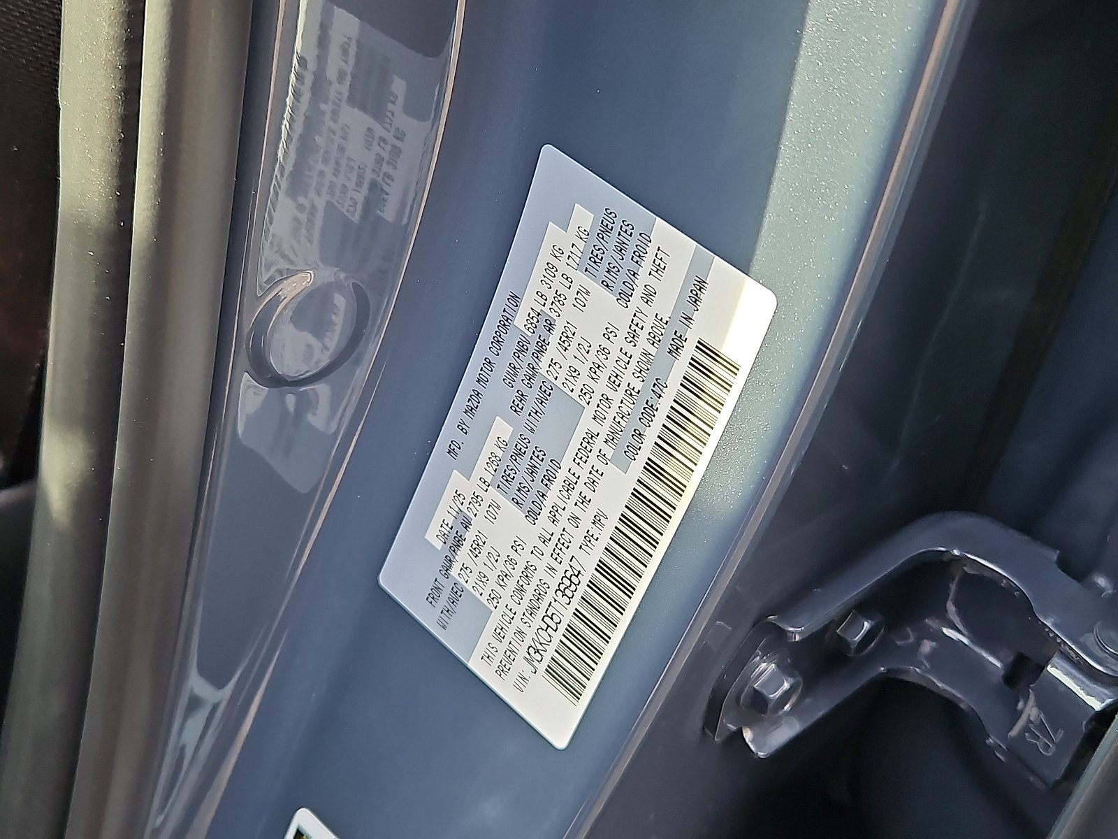 New 2026 MAZDA CX-90 3.3 Turbo w/ Premium Sport Pkg image 20