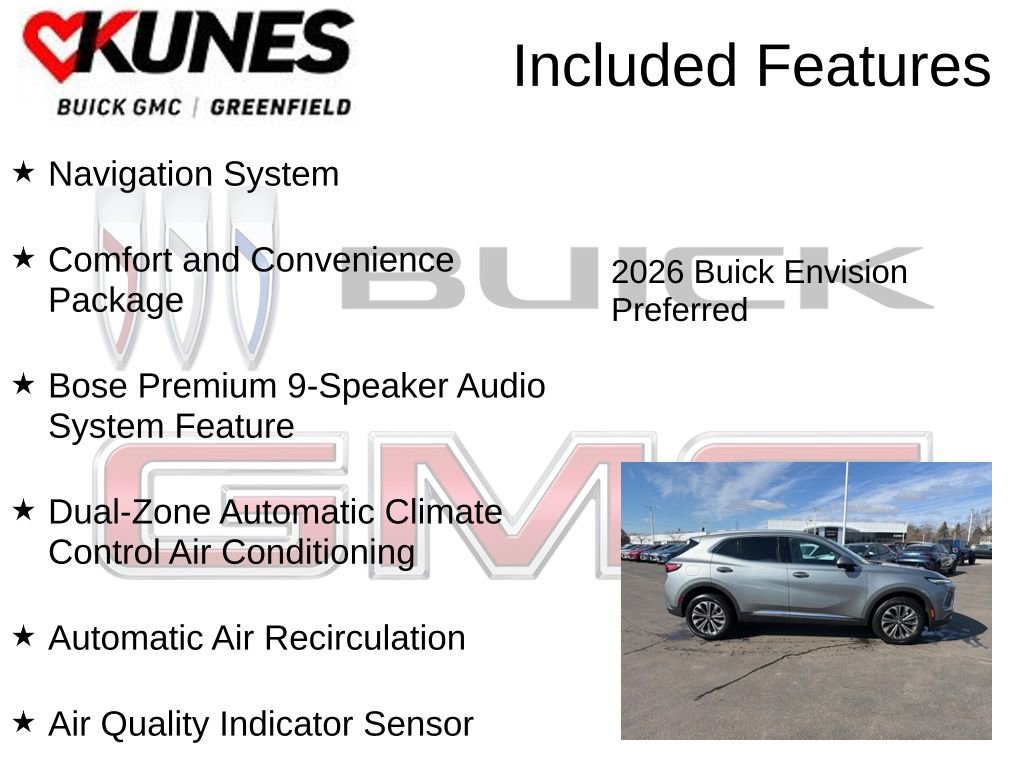 New 2026 Buick Envision Preferred image 3