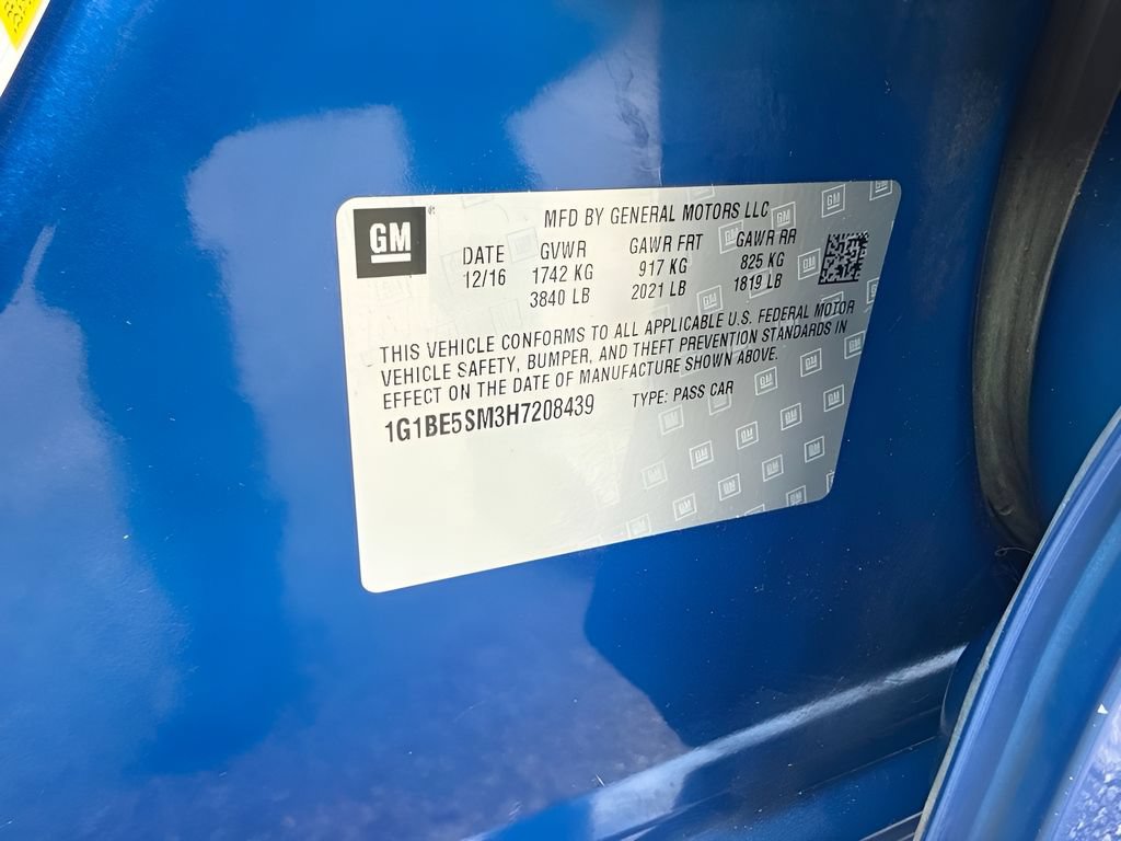 Used 2017 Chevrolet Cruze LT w/ Convenience Package FWD image 32