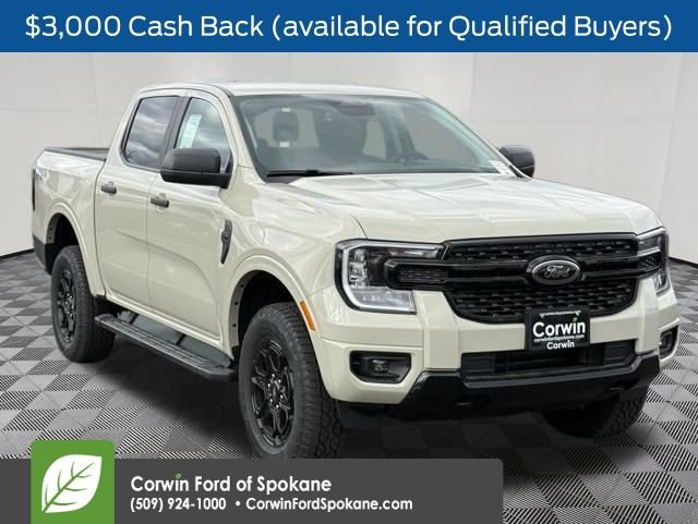New 2025 Ford Ranger XLT w/ FX4 Off-Road Package