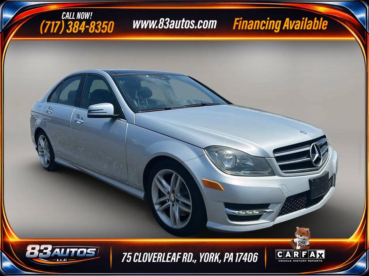 Used 2014 Mercedes-Benz C 300 4MATIC Sedan w/ Multimedia Package image 1
