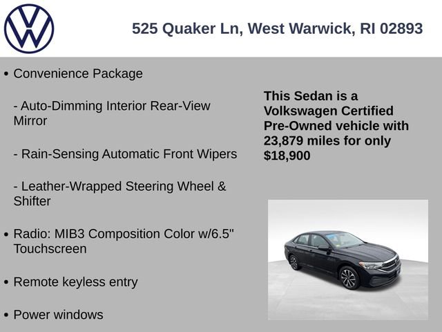Certified 2023 Volkswagen Jetta S w/ IQ.Drive Package image 19