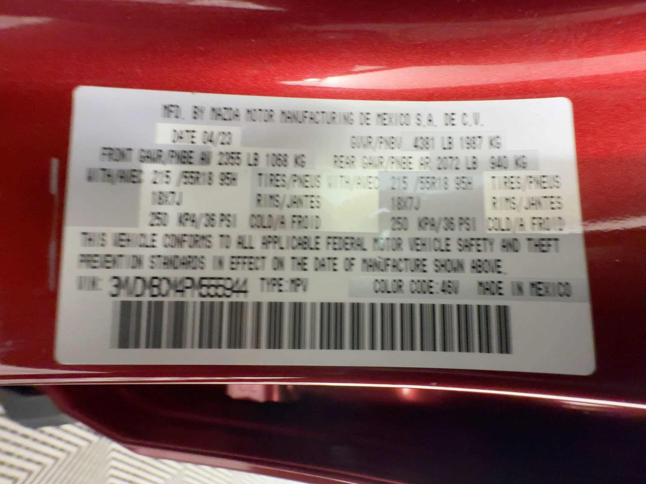 Used 2023 MAZDA CX-30 AWD 2.5 S w/ Preferred Package image 18