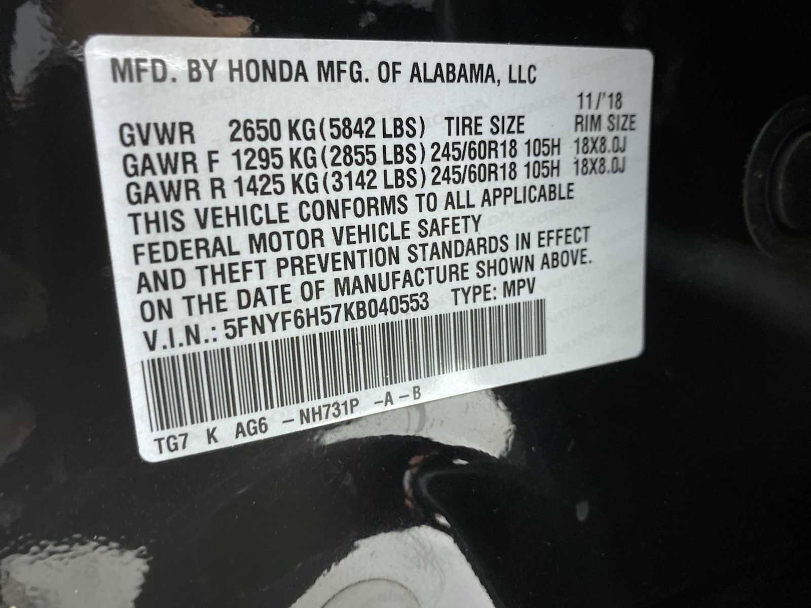 Used 2019 Honda Pilot EX-L image 21