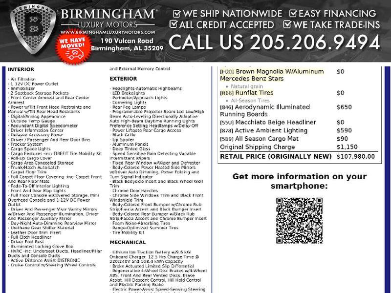 Used 2023 Mercedes-Benz EQS 450+ SUV image 2