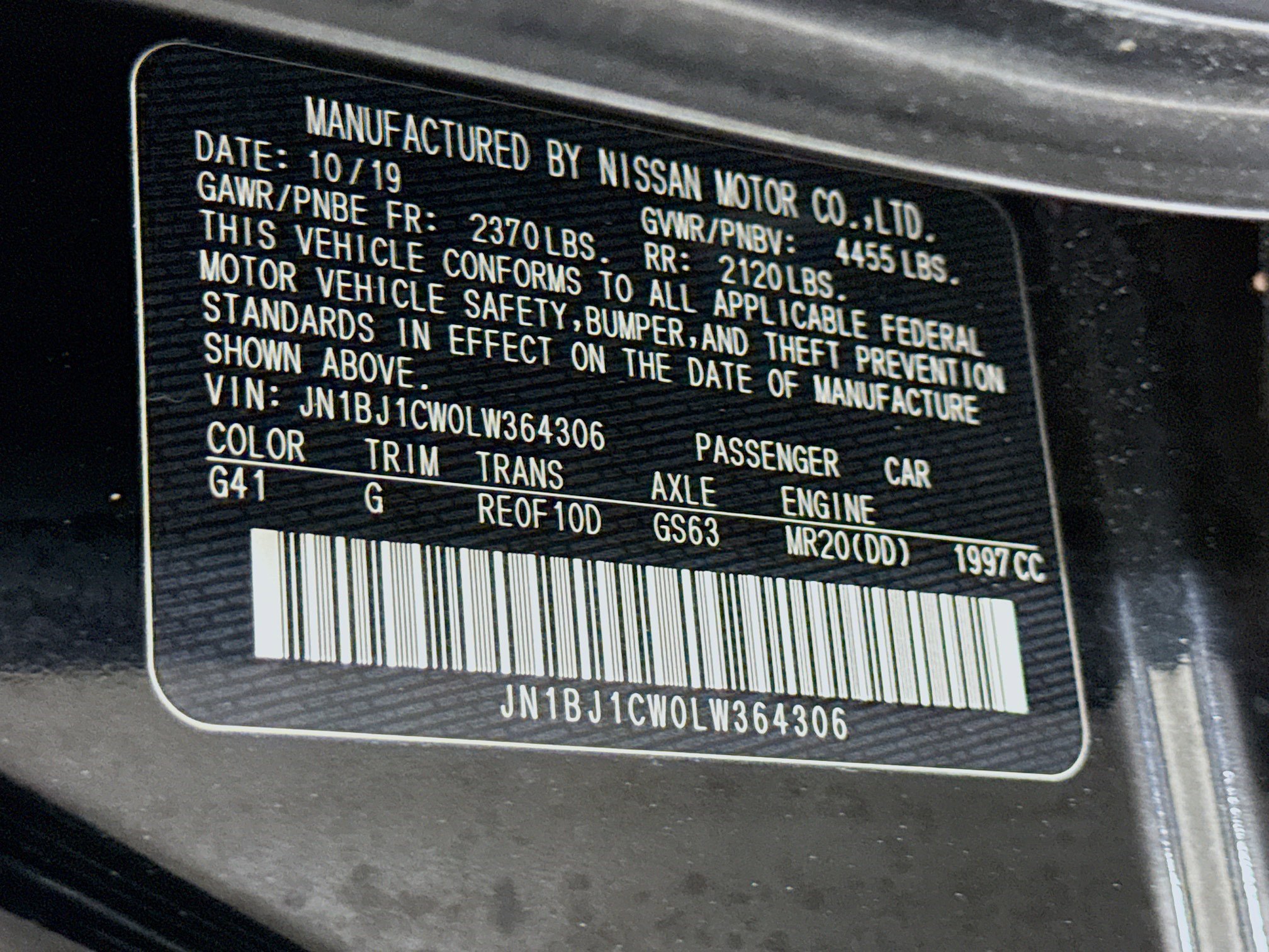 Used 2020 Nissan Rogue Sport S image 39