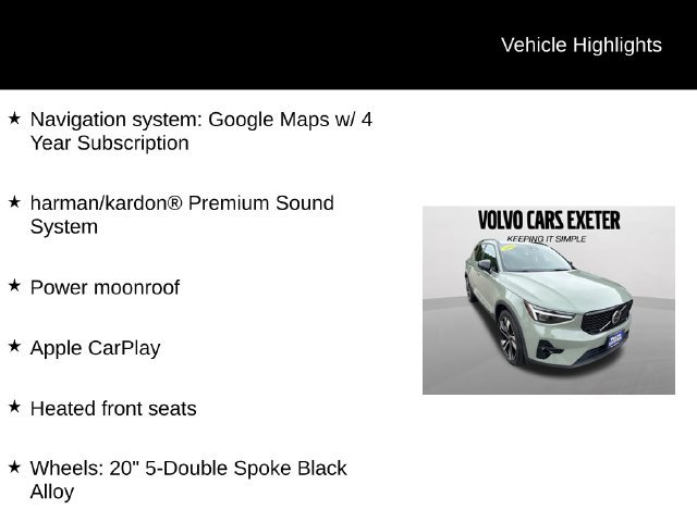 Certified 2025 Volvo XC40 B5 Ultra AWD/4WD image 5