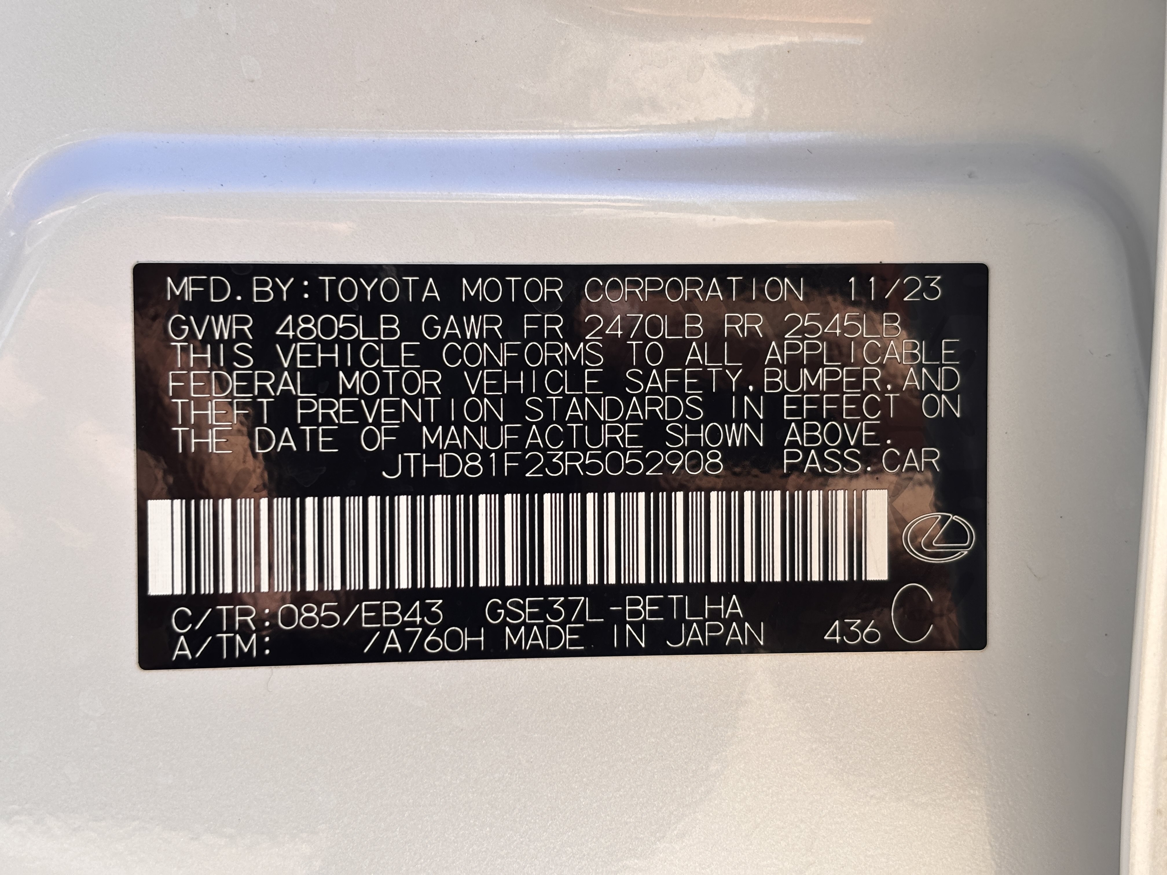 Used 2024 Lexus IS 300 AWD w/ Premium Package image 39