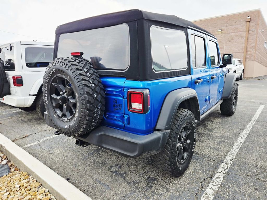 Used 2022 Jeep Wrangler Unlimited Sport image 2