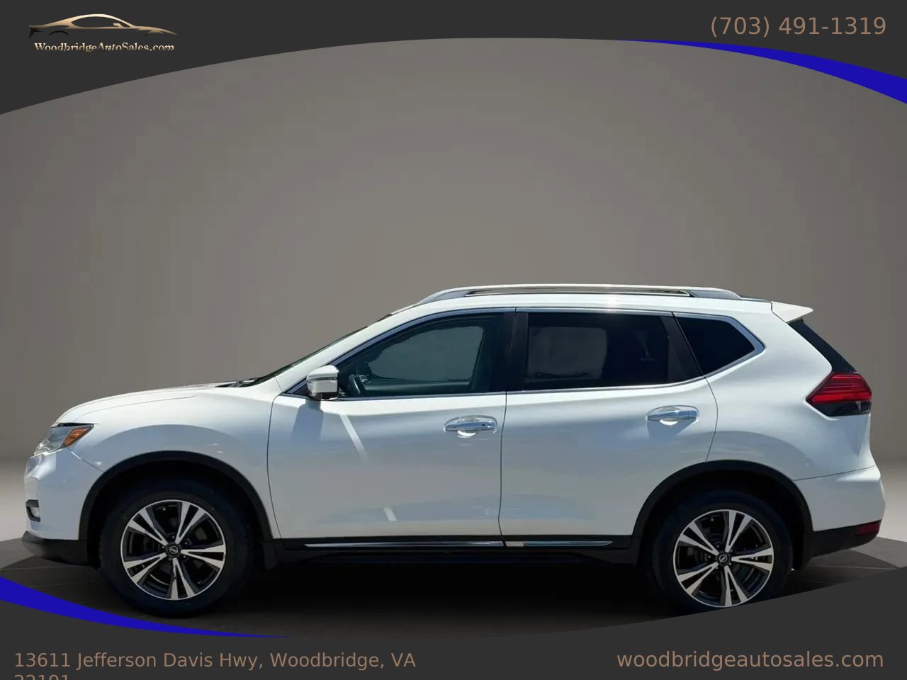 Used 2017 Nissan Rogue SL w/ SL Premium Package AWD/4WD image 3
