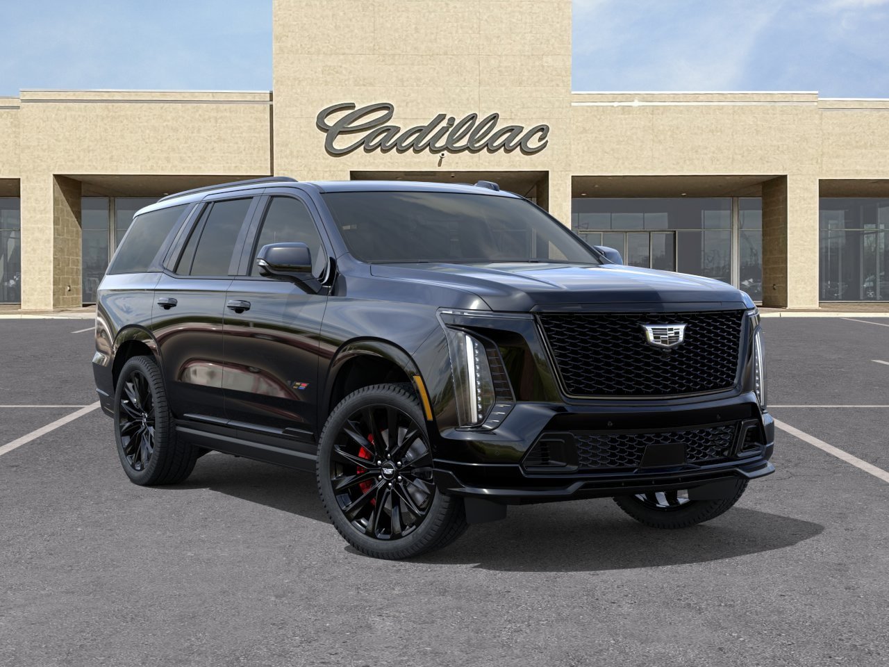 New 2026 Cadillac Escalade V w/ LPO, ONYX Package AWD/4WD image 7