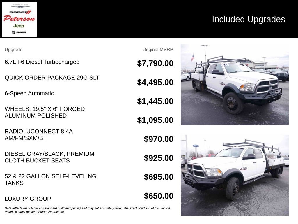 Used 2014 RAM 5500 SLT w/ Quick Order Package 29G SLT image 13