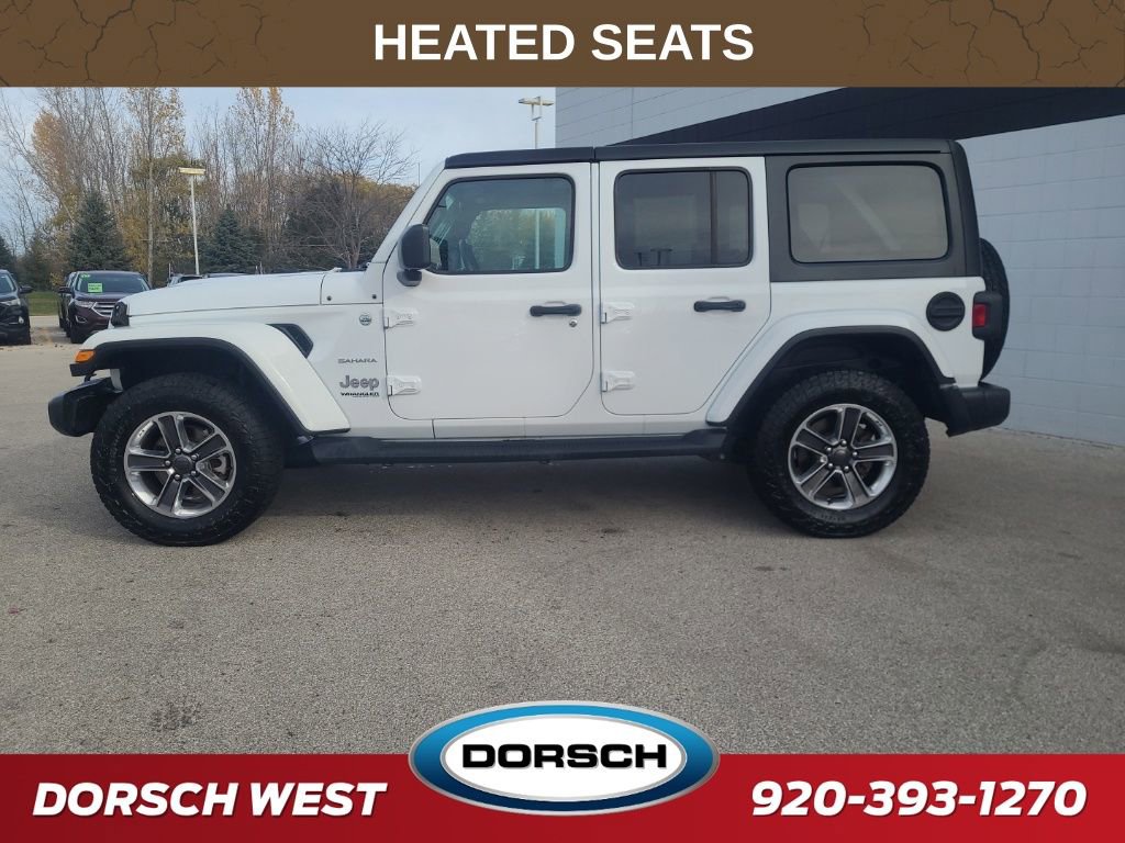 Used 2020 Jeep Wrangler Unlimited Sahara w/ Uconnect 4C Nav & Sound Group image 3