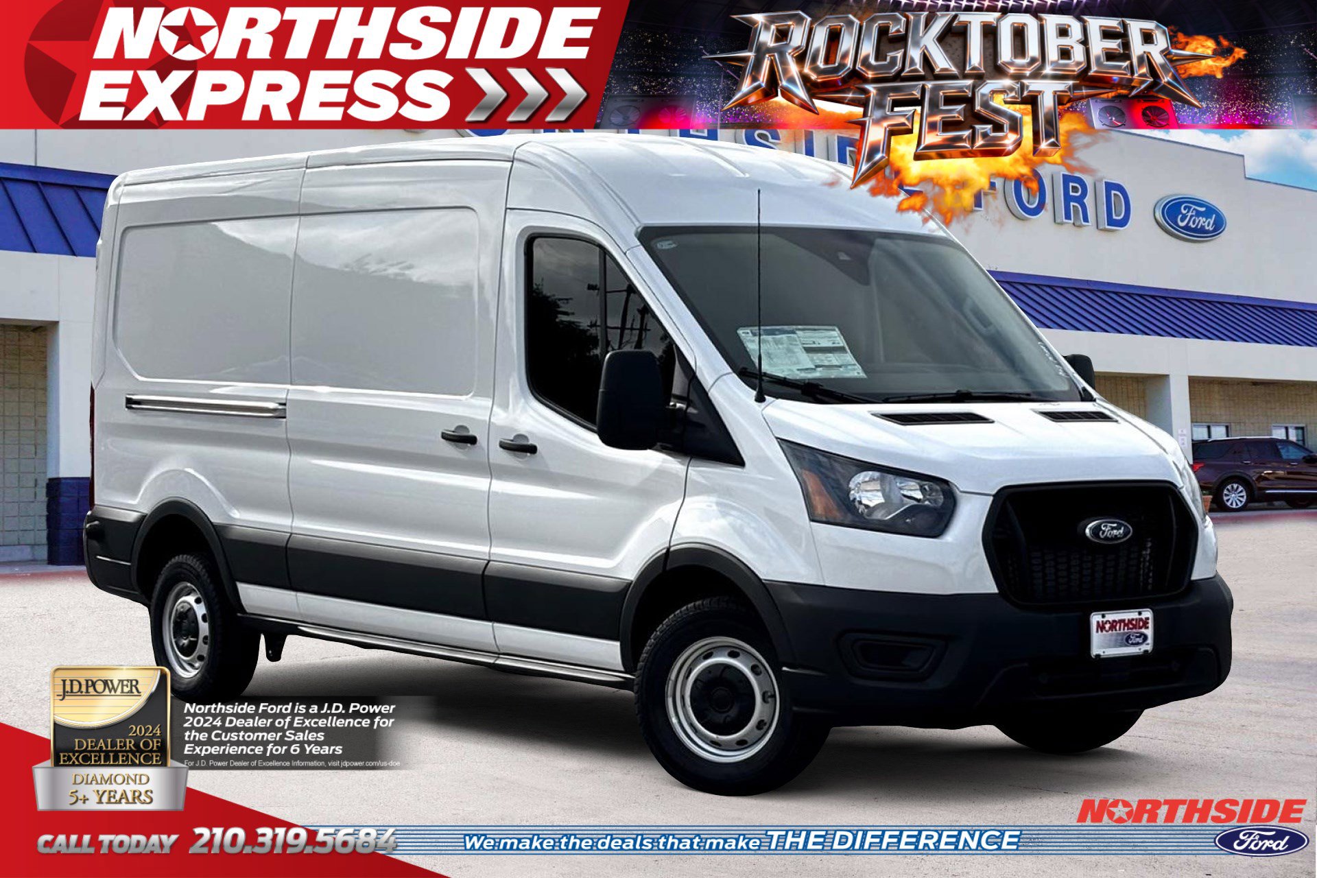 New 2025 Ford Transit 250 148 Medium Roof