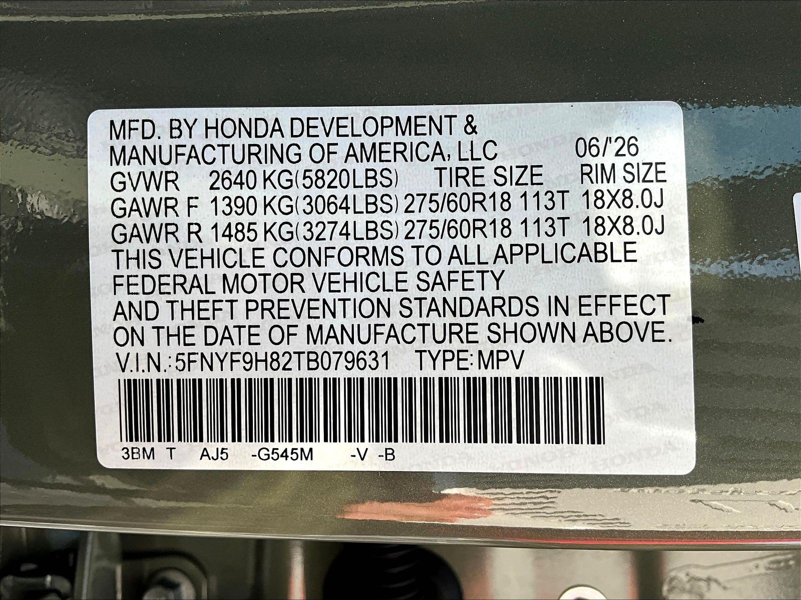 New 2026 Honda Passport TrailSport Elite image 21