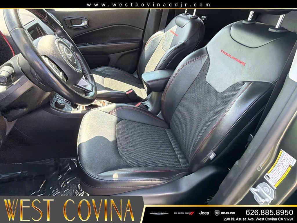 Used 2021 Jeep Compass Trailhawk w/ Sun and Sound Group AWD/4WD image 15