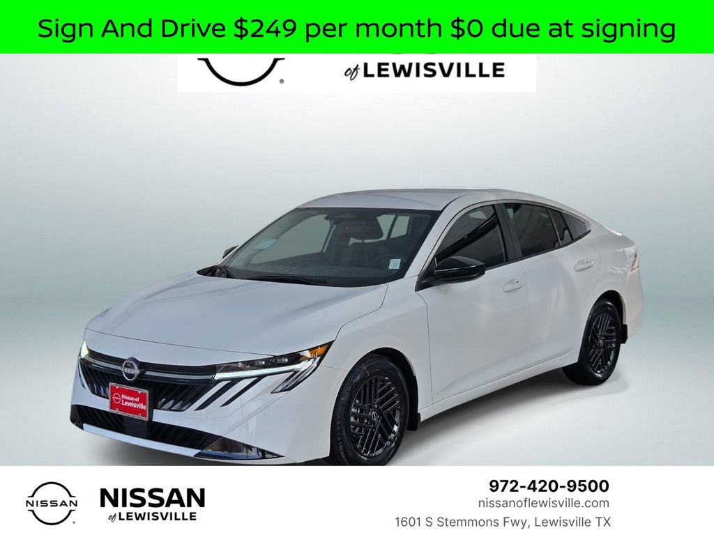 New 2026 Nissan Sentra SV w/ Floor Mat Package FWD image 1