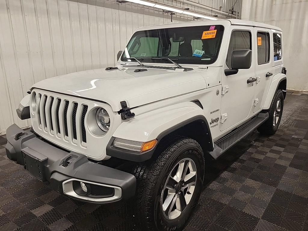 Used 2022 Jeep Wrangler Unlimited Sahara w/ LED Lighting Group AWD/4WD image 2