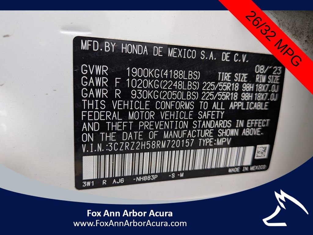 Used 2024 Honda HR-V Sport image 30