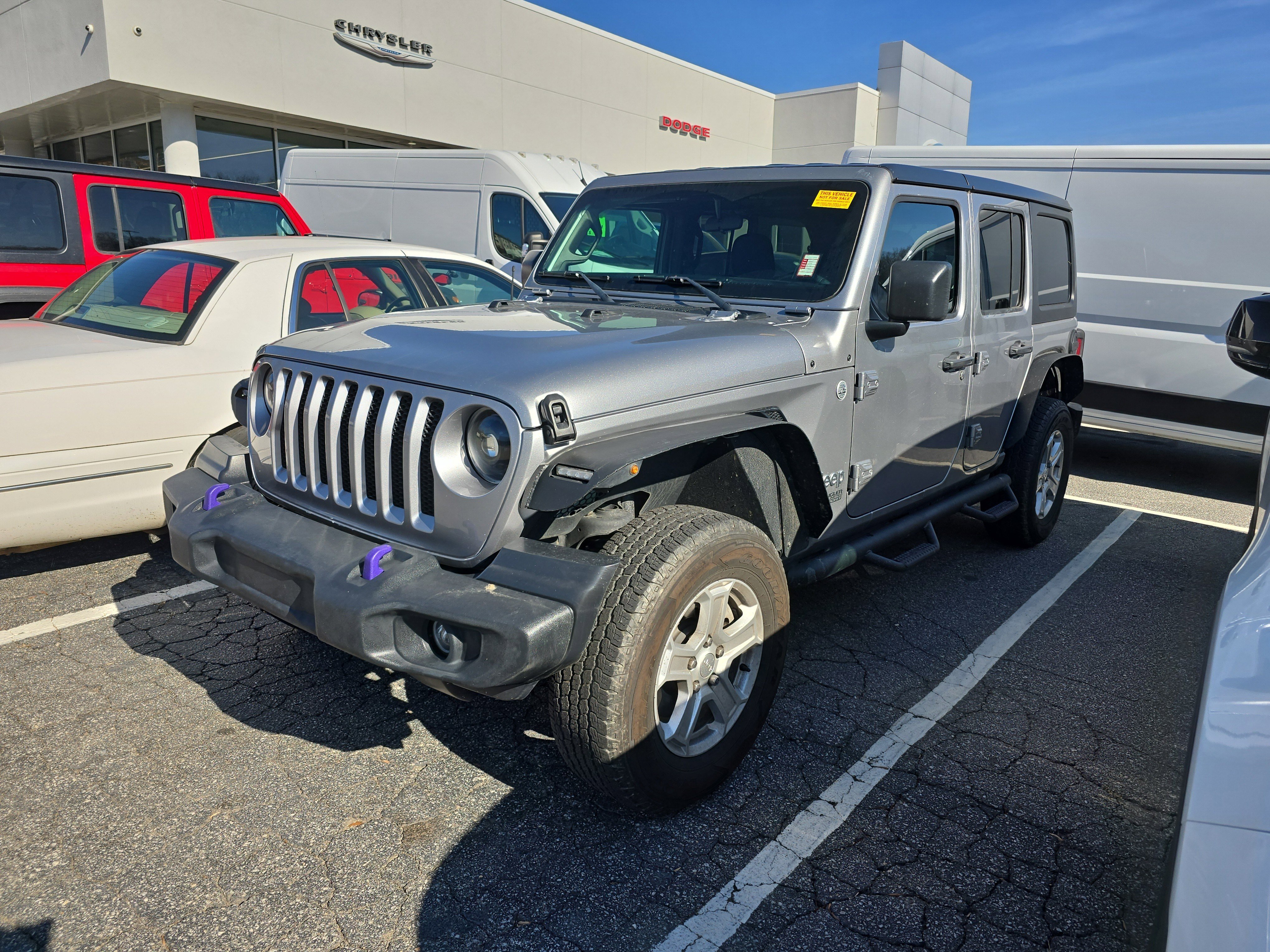 Used 2020 Jeep Wrangler Unlimited Sport S image 4