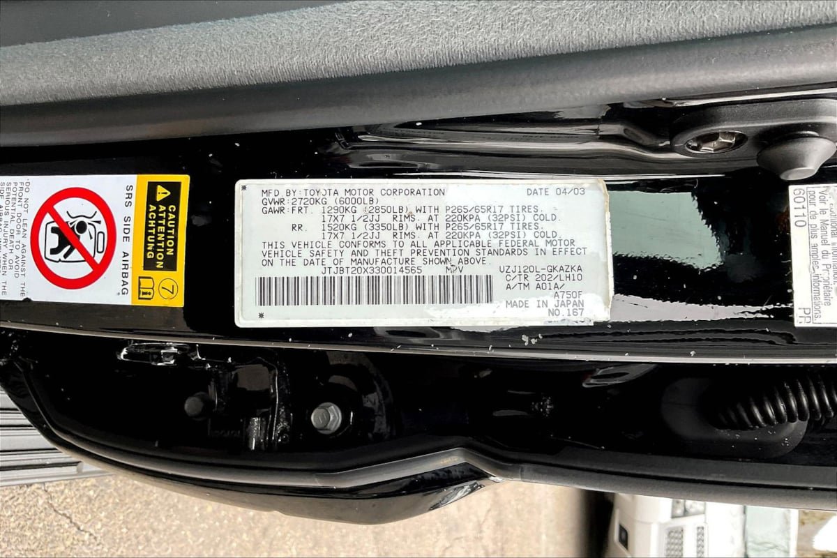 Used 2003 Lexus GX 470 4WD image 19
