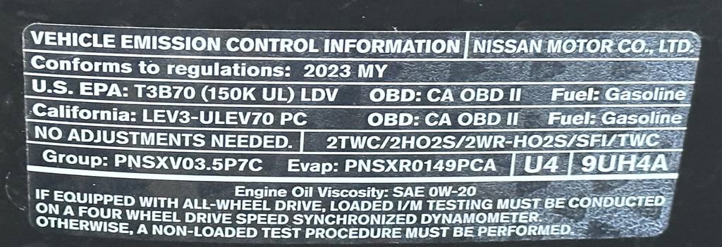 Used 2023 Nissan Murano SL w/ SL Moonroof Package image 50