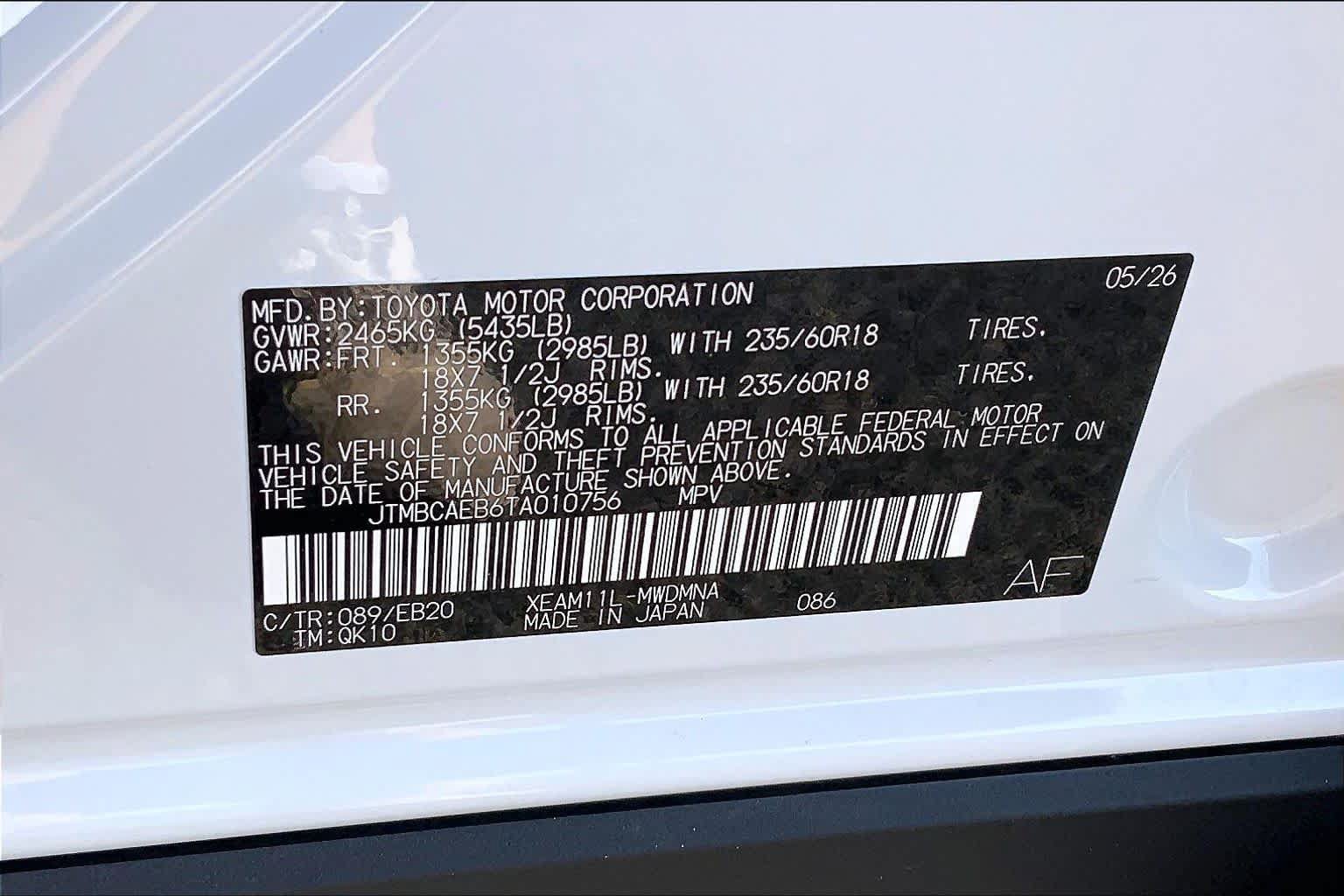 New 2026 Toyota bZ FWD image 21