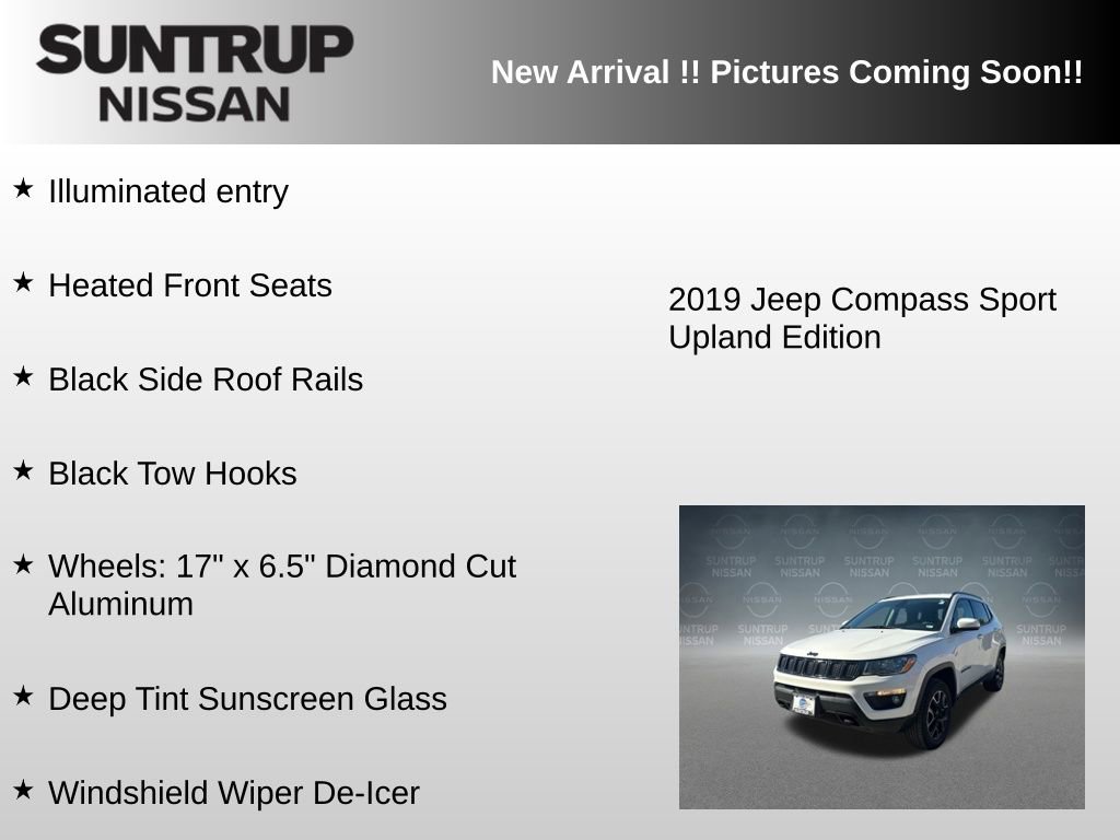 Used 2019 Jeep Compass Sport AWD/4WD image 23