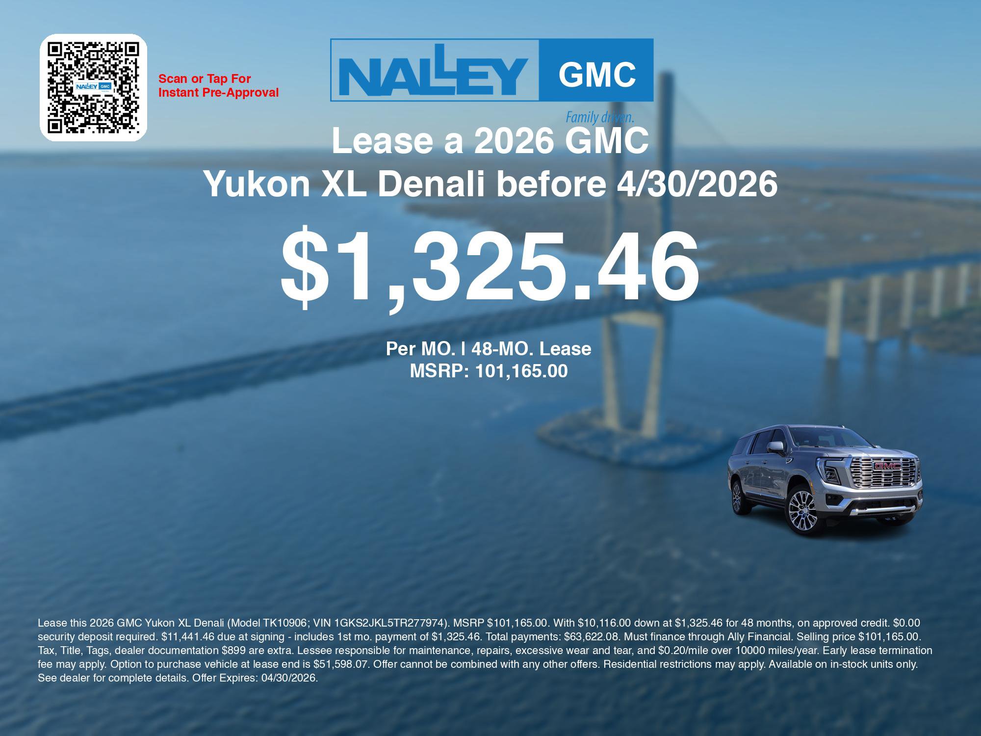 New 2026 GMC Yukon XL Denali w/ Denali Reserve Package image 3