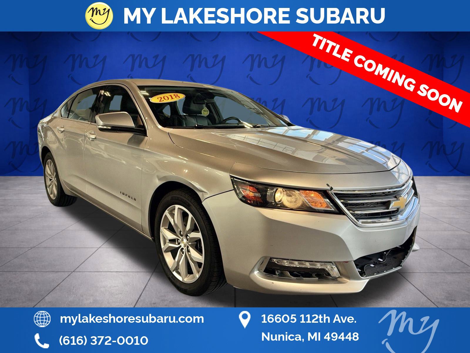 Used 2018 Chevrolet Impala LT FWD 360° Tour
