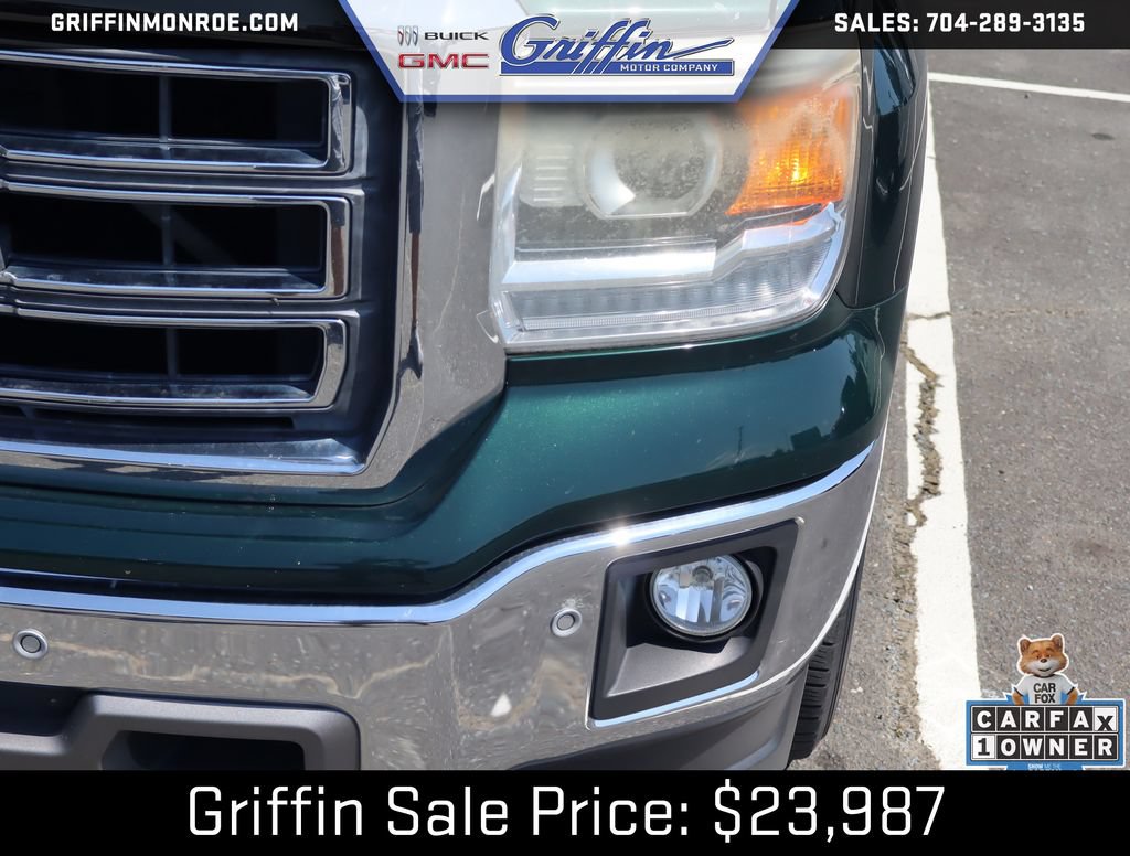 Used 2014 GMC Sierra 1500 SLT w/ SLT Crew Cab Value Package RWD image 10