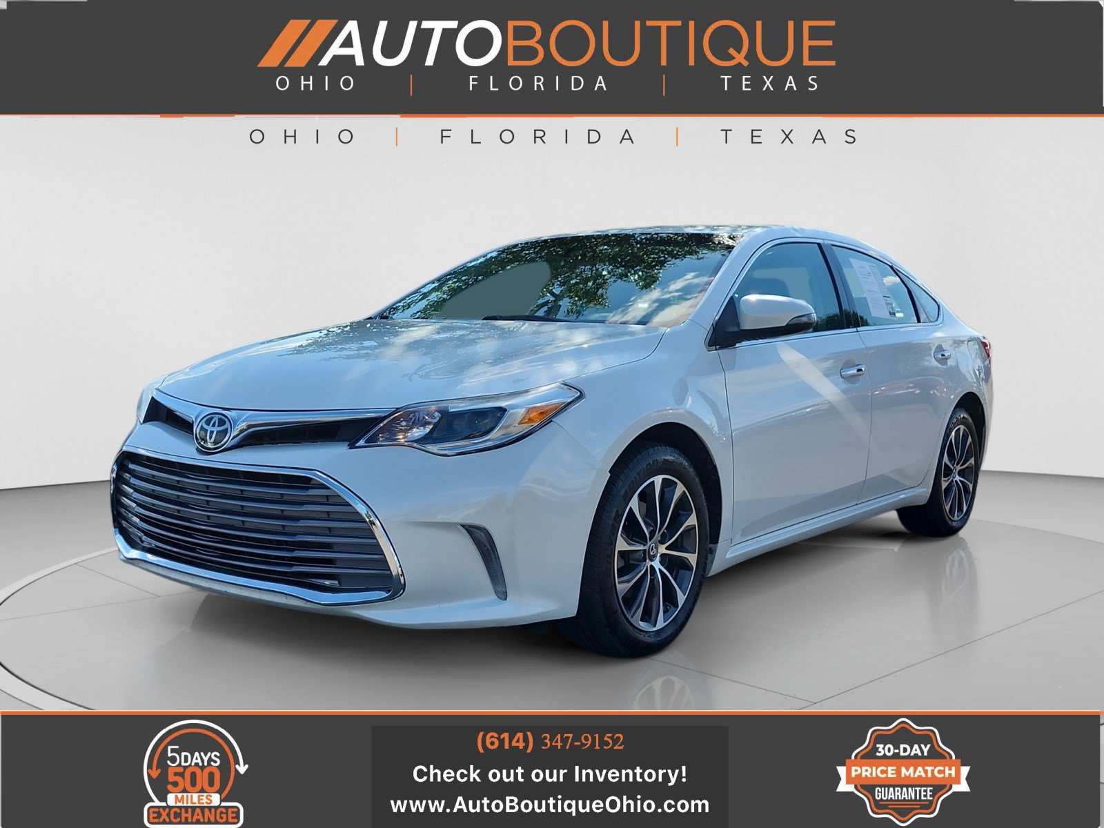 Used 2018 Toyota Avalon XLE FWD image 1
