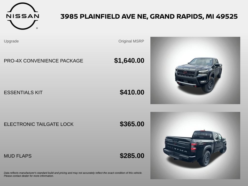 New 2026 Nissan Frontier PRO-4X w/ Pro-4x Convenience Package AWD/4WD image 6