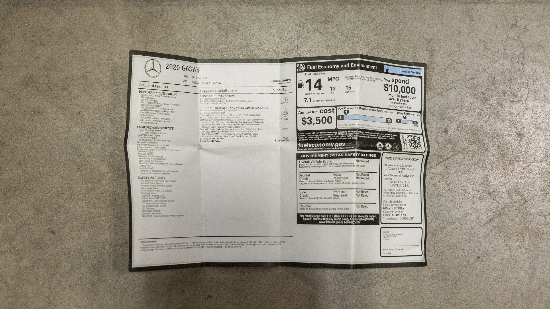 Used 2020 Mercedes-Benz G 63 AMG 4MATIC image 81