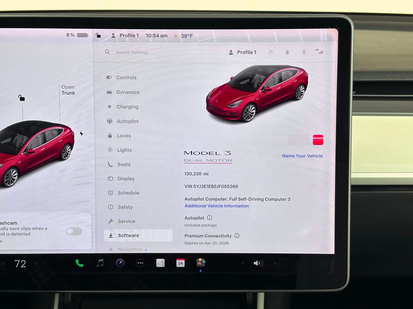Used 2018 Tesla Model 3 Long Range AWD/4WD image 3