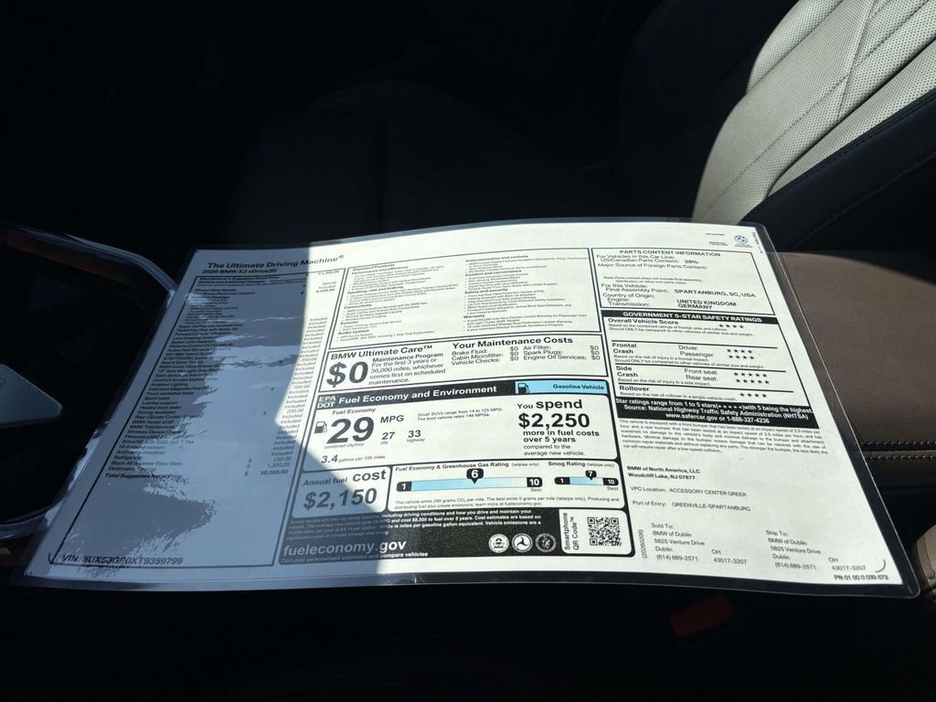 New 2026 BMW X3 xDrive30 image 33