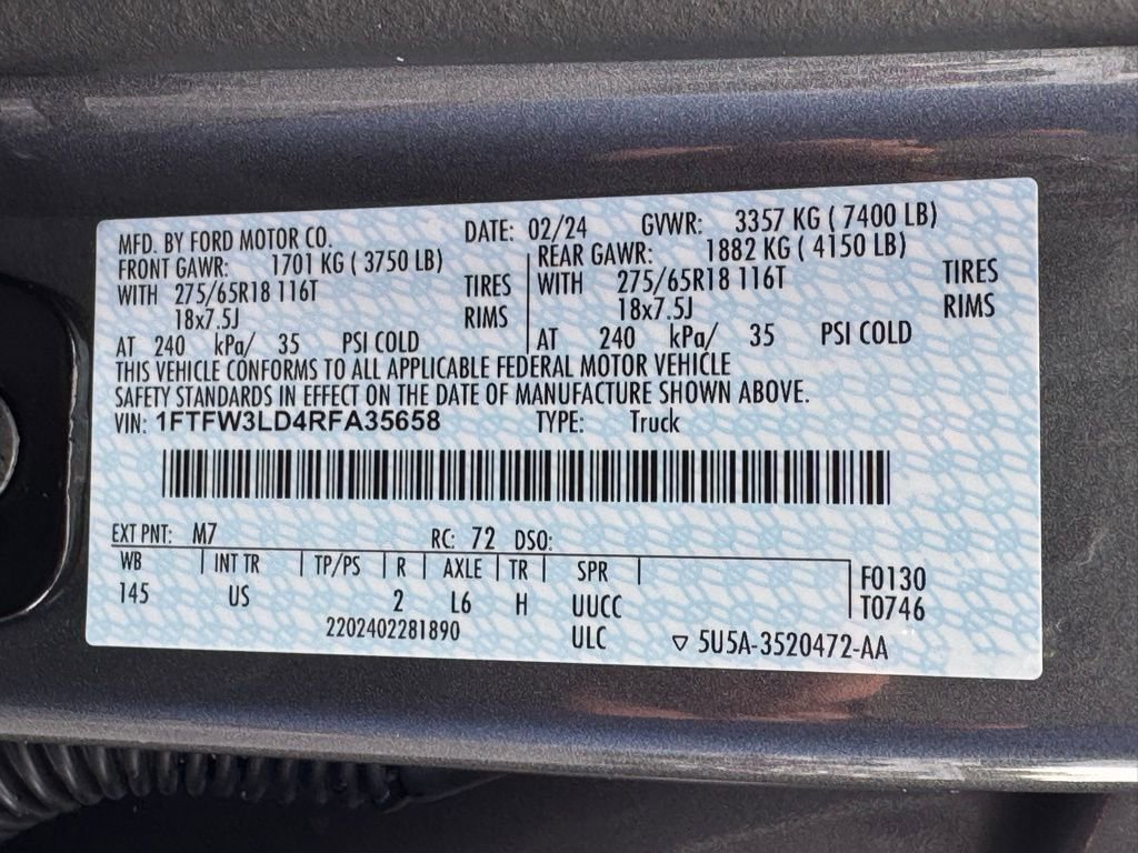 Used 2024 Ford F150 XLT w/ Mobile Office Package image 44