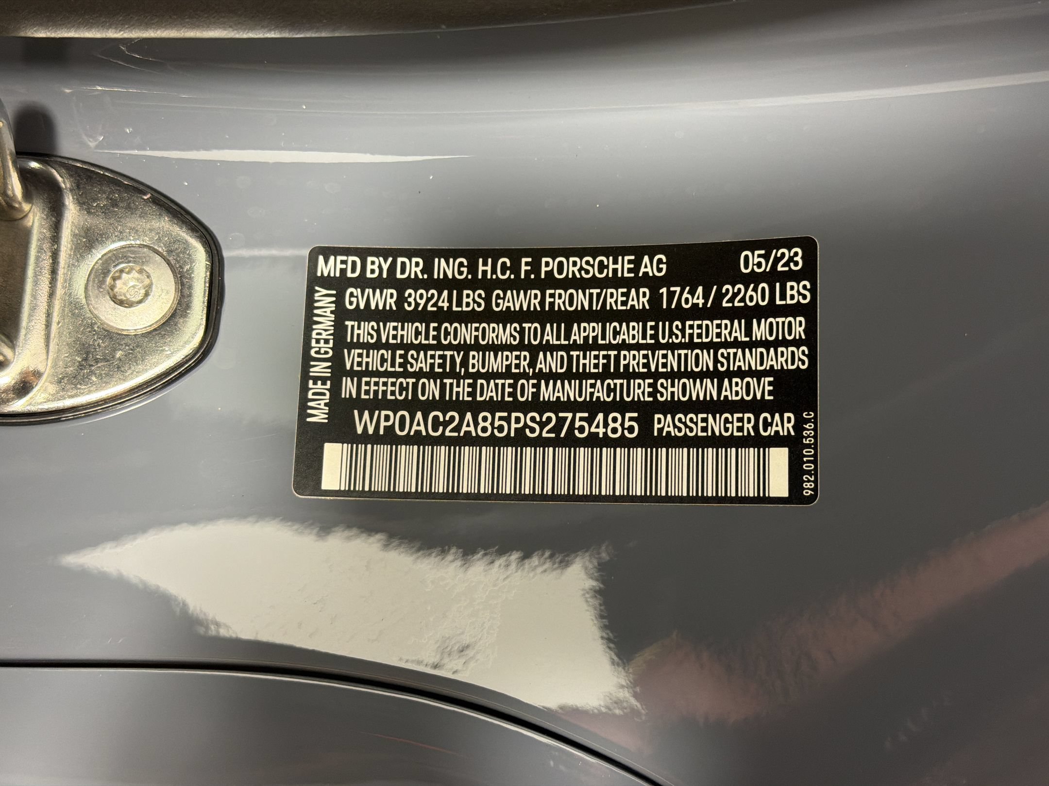 Certified 2023 Porsche 718 Cayman GT4 RWD image 30
