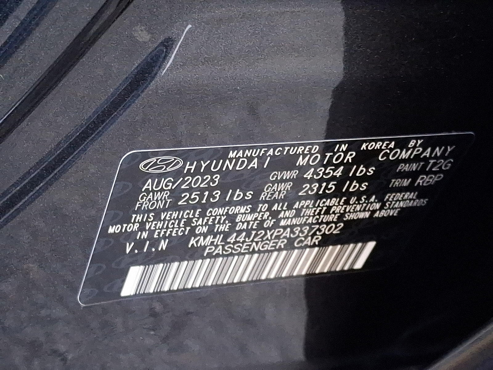 Certified 2023 Hyundai Sonata SEL Plus w/ Preferred Accessory Package FWD image 29