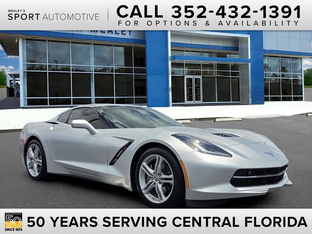 Certified 2017 Chevrolet Corvette Stingray Coupe w/ 3LT Preferred Equipment Group RWD image 1