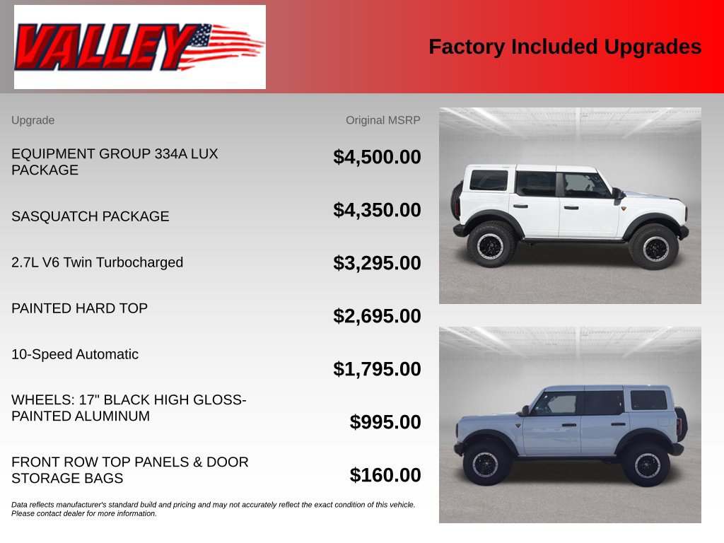 New 2026 Ford Bronco Badlands AWD/4WD image 4