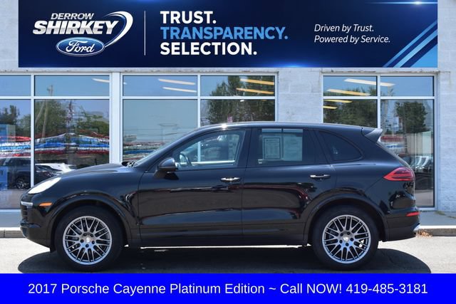 Used 2017 Porsche Cayenne Platinum Edition AWD/4WD image 2