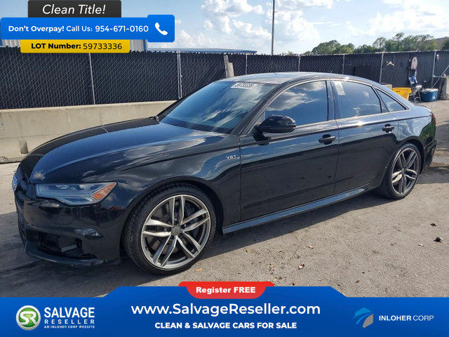 Used 2017 Audi S6 Premium Plus w/ Black Optic Package AWD/4WD image 1