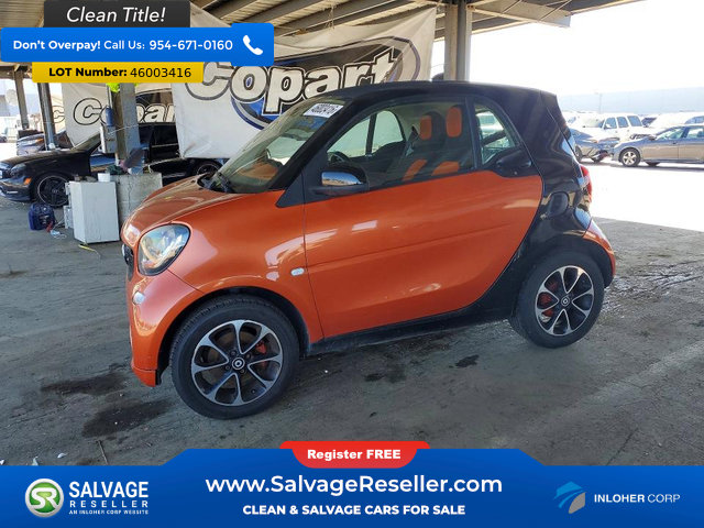 Used 2016 smart fortwo passion