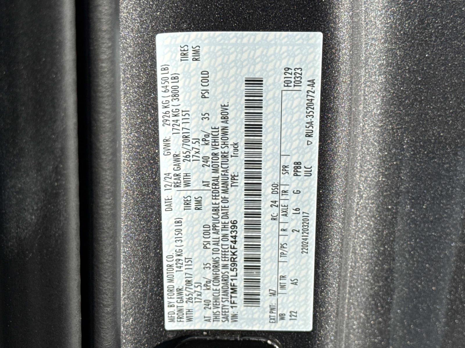 Used 2024 Ford F150 XL w/ Equipment Group 103A High image 28