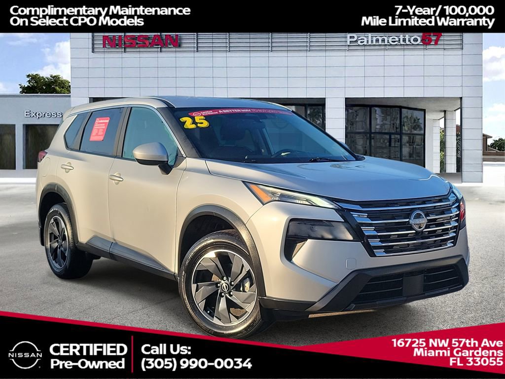 Certified 2025 Nissan Rogue SV FWD image 1